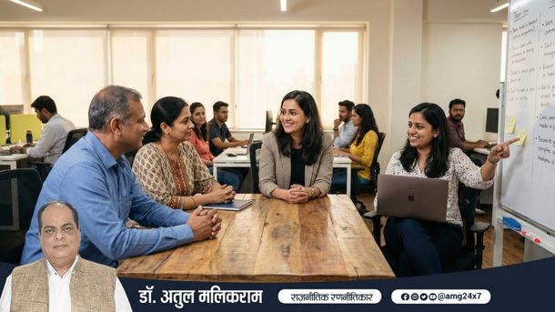 टीम के साथ संवेदनशील और सहयोगी व्यवहार करता एक आदर्श बॉस