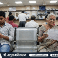 किताबी ज्ञान के साथ व्यावहारिक ज्ञान की कमी दर्शाता दृश्य