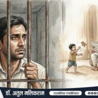 अपराध और परवरिश के बीच संबंध को दर्शाता दृश्य