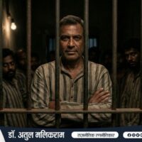 भारतीय जेल में अपराधी मानसिकता और खौफ को दर्शाता दृश्य