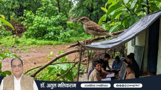 भारत में छोटे सामाजिक प्रयास, शिक्षा और मानवीय योगदान से बदलाव को दर्शाता दृश्य