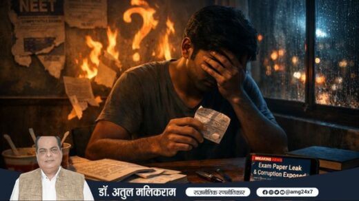 भारत में पेपर लीक और परीक्षा भ्रष्टाचार के कारण तनावग्रस्त भारतीय छात्र