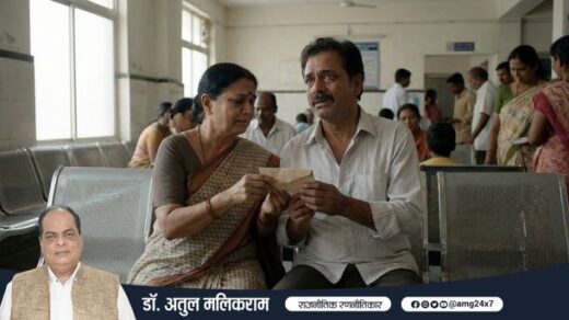 बीमारी के समय लिफाफे के जरिए आर्थिक और भावनात्मक सहयोग करते लोग