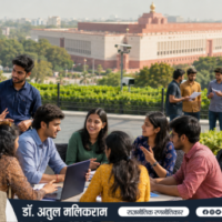भारतीय युवा राजनीति और लोकतंत्र में सक्रिय भागीदारी करते हुए