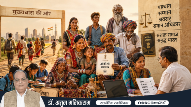घुमंतू समाज को ओबीसी दर्जा देने की आवश्यकता दर्शाती तस्वीर