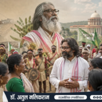 झारखंड की राजनीति में सोरेन परिवार की भूमिका दर्शाती तस्वीर