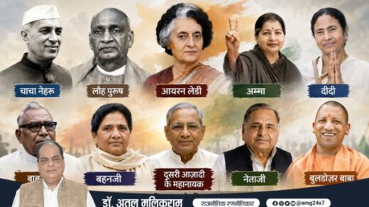 भारतीय राजनीति में लोकप्रिय उपनामों से पहचाने जाने वाले प्रमुख राजनेता