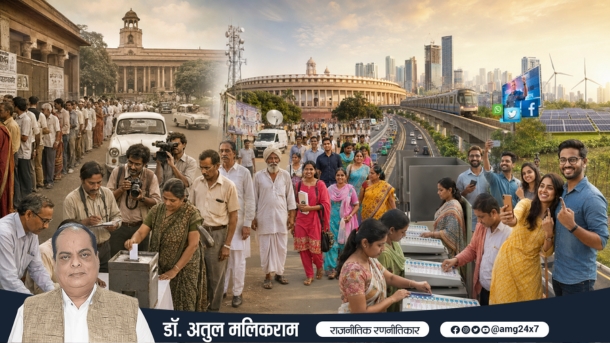 1977 से 2026 तक भारतीय राजनीति की विचारधारा